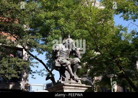 Statua di Sir Thomas Browne Foto Stock