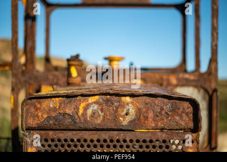 Ci sono così tante fantastiche vedute sulla grande costa dello Yorkshire. Questo è Flamborough, casa dei sorprendenti scogliere, faro e fantastica fauna selvatica Foto Stock