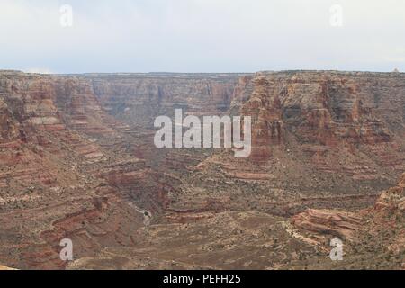 Dark Canyon, porta le orecchie del monumento nazionale, Foto Stock