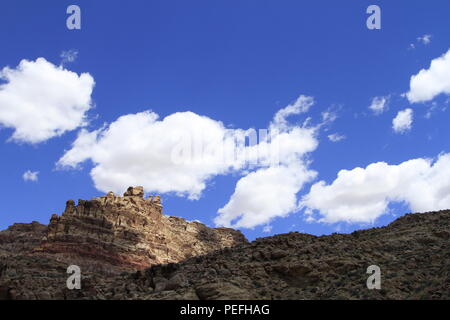 Dark Canyon deserto, porta le orecchie del monumento nazionale, Utah Foto Stock