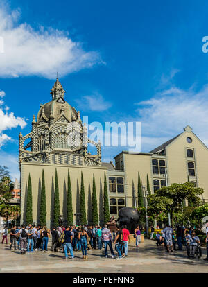 Una vista di Rafael Uribe Uribe Palazzo della Cultura Foto Stock