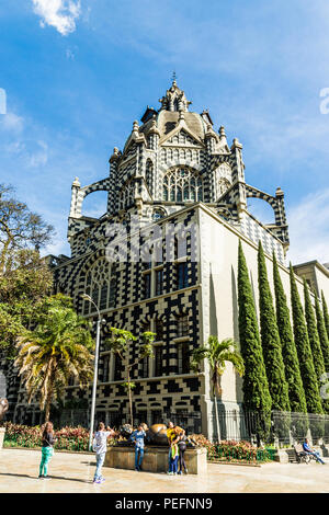 Una vista di Rafael Uribe Uribe Palazzo della Cultura Foto Stock