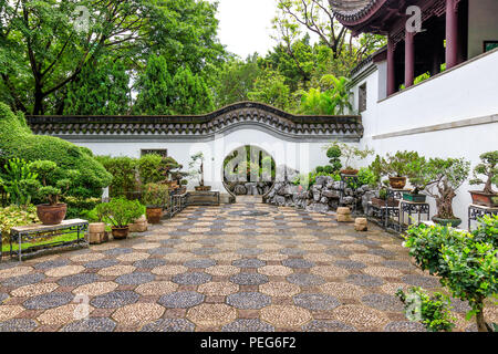 Hong Kong - Luglio 03, 2018: Kowloon città murata Park Foto Stock