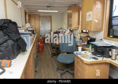 Shelton, Washington DC, Stati Uniti d'America. Il 15 agosto 2018. Incendio Campo Base e operazioni di incidente per il fuoco di acero in Shelton Washington. Prese con media access e un pio escort Agosto 15 2018 Credit: Shawna Whelan/Alamy Live News Foto Stock