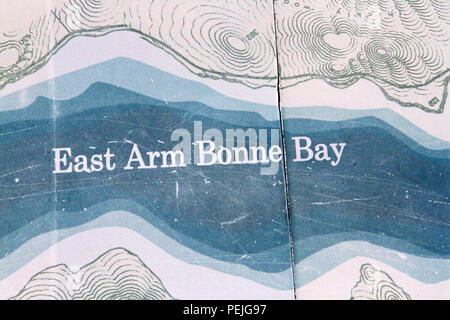 #430 lungo la Bonne Bay. È una baia sul lato occidentale di Terranova, del Canada e fa parte del Parco Nazionale Gros Morne. Foto Stock