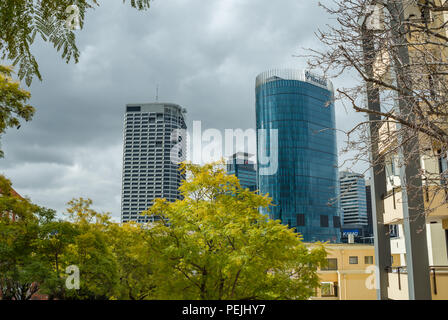 Piazza Capital, edifici nel centro di Perth, Western Australia, Oceania Foto Stock