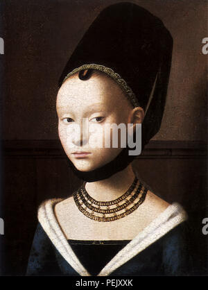 Signora giovane, Christus, Petrus Foto Stock