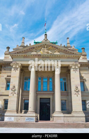 Tribunal de Grande Instance di alta corte, il Palais de Justice, Strasburgo, Alsazia, Francia Foto Stock