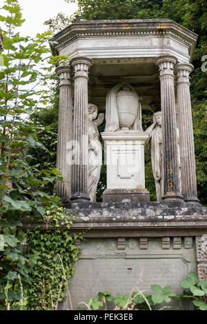 La Williams Memorial, Abbazia di Bath cimitero, bagno, England, Regno Unito Foto Stock