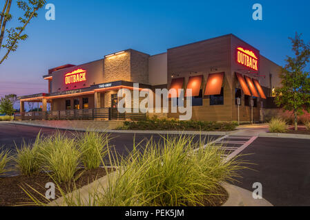 Nuova Outback Steakhouse in metropolitana di Atlanta, Georgia. (USA) Foto Stock