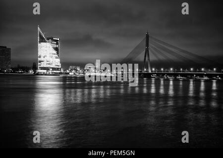 Vanšu si inclina, Riga Foto Stock