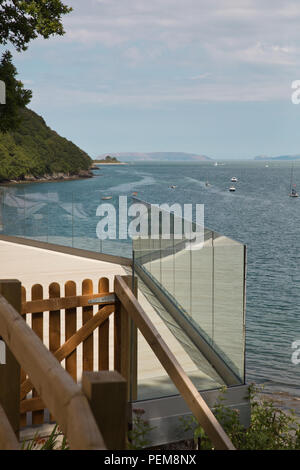 Menai Straits, Menai Bridge Anglesey Foto Stock