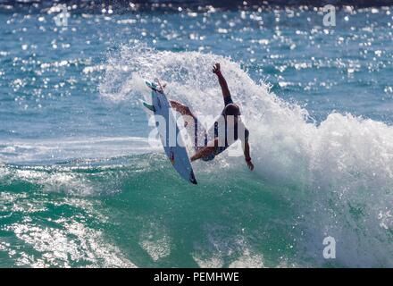 US Open di surf 2018 Kanoa Igarashi Foto Stock