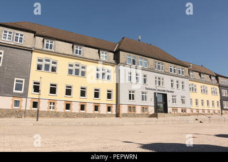 Historische Gebäude in Clausthal-Zellerfeld Foto Stock