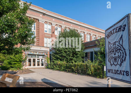 Thomas J. Acque Scuola Elementare - Chicago scuole pubbliche Foto Stock