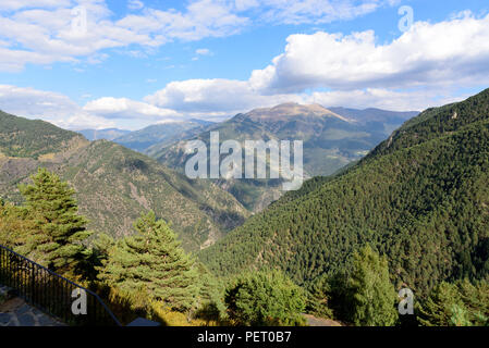 Coll de la gallina, Sant Julia de Loria, Andorra Foto Stock