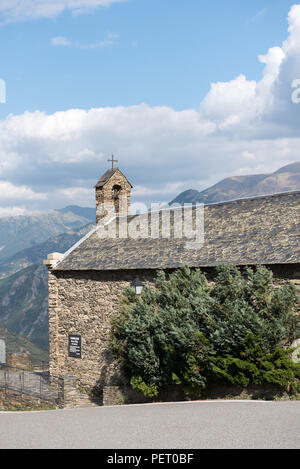 Coll de la gallina, Sant Julia de Loria, Andorra Foto Stock