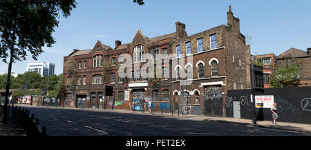 Ex Caird e Rayneri Officina, magazzino e uffici, 777-783 strada commerciale di Londra, Regno Unito Foto Stock