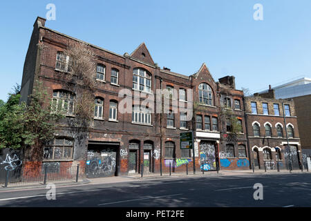 Ex Caird e Rayneri Officina, magazzino e uffici, 777-783 strada commerciale di Londra, Regno Unito Foto Stock