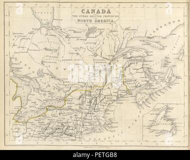 Archivio Storico immagini tratte da pagina 26 del 'Canada, della Nova Scotia, del New Brunswick, e l'altro britannico delle province nel Nord America. Con un piano nazionale di colonizzazione. [Con piastre.]" Foto Stock