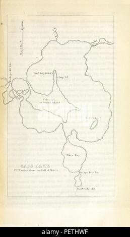 Archivio Storico immagini tratte da pagina 47 di "narrativa di una spedizione attraverso la parte superiore del Mississippi al Lago Itasca, la fonte reale di questo fiume; abbracciando un viaggio esplorativo attraverso il St. Croix e Burntwood (o) Broule fiumi nel 1832, e1765. Foto Stock