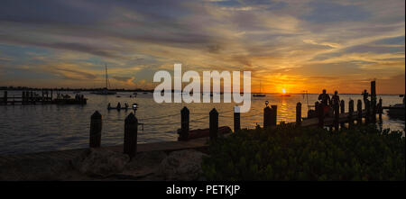 Key Largo Tramonto Foto Stock