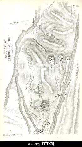 Archivio Storico immagini tratte da pagina 80 di "La guerra con il Messico" Foto Stock