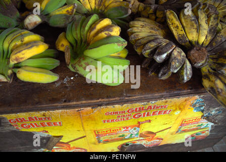 Mercato di frutta e verdura in Prawirotaman distretto di Yogyakarta, Java, Indonesia. Foto Stock