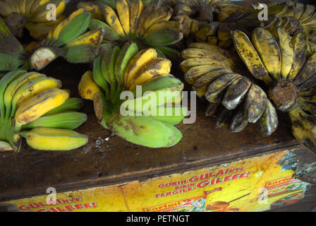 Mercato di frutta e verdura in Prawirotaman distretto di Yogyakarta, Java, Indonesia. Foto Stock