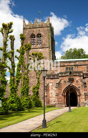 Regno Unito, Cumbria, Eden Valley, Kirkby Stephen, Sant'Andrea La chiesa parrocchiale Foto Stock