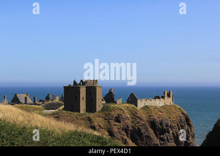 Castello di dunnottar Foto Stock