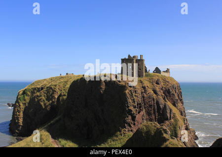 Castello di dunnottar Foto Stock