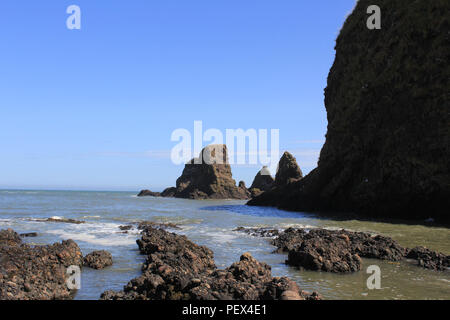 Castello di dunnottar Foto Stock