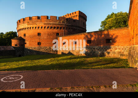 Il Dohnaturm o torre Dohna, Oberteich,città vecchia parete, metà XIX secolo secolo, Amber Museum, Kaliningrad, l'ex Königsberg, l'oblast di Kaliningrad, Russia| Foto Stock