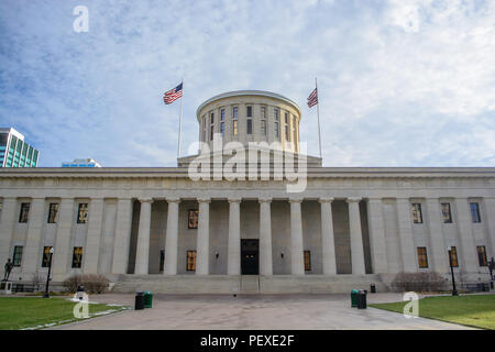 Statehouse Ohio State Capitol Building durante il giorno Foto Stock