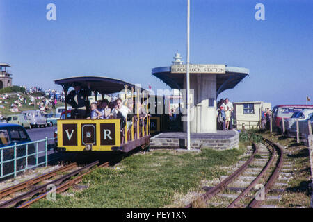 Volks elettrica ferroviaria, Brighton. Celebrando 80 anni di servizio nel 1963 Immagine presa su 28/07/1963 Foto Stock