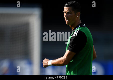 Cristiano Ronaldo Juventus Verona 18-08-2018 Stadio Bentegodi calcio calcio di Serie A 2018/2019 Chievo Verona - Juventus Foto Andrea Staccioli Insidefoto / Foto Stock