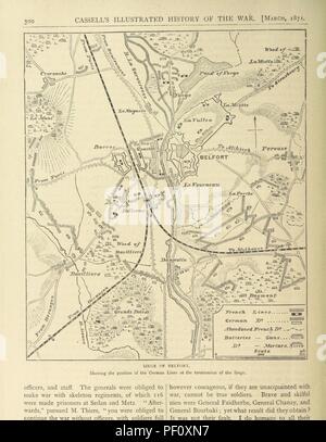 Immagine dalla pagina 318 del '[Cassell è illustrata la storia della guerra tra Francia e Germania, 1870-1871]." Foto Stock