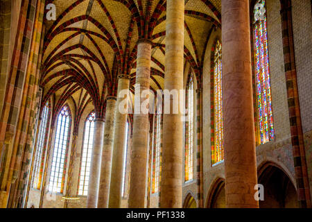 Convento des giacobini in Toulouse Francia Foto Stock