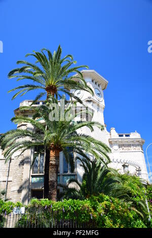 Il Lycee Massena, o Massena High School sulla Avenue Felix Faure a Nizza Cote D'Azur, in Francia Foto Stock