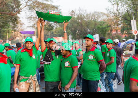 7 Marzo Awami League showdown al sarowardi uddan, Dhaka 2018 Foto Stock