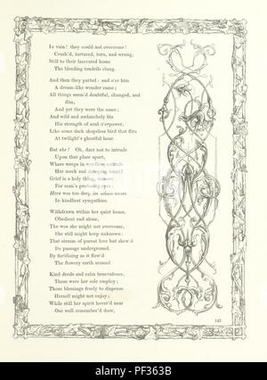 Immagine dalla pagina 159 di "Poesie e le foto di una raccolta di ballate e canzoni e altre poesie' . Foto Stock