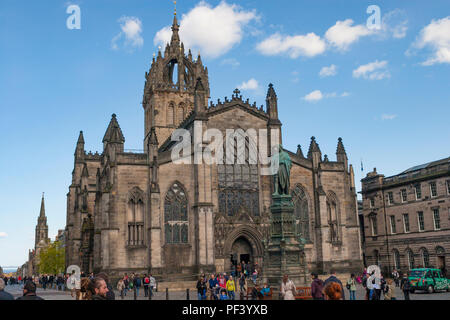 La Cattedrale di St Giles a Edimburgo, Scozia. Foto Stock