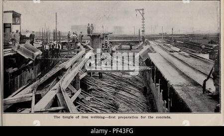 'Hudson & gallerie di Manhattan : uniting New York e New Jersey in foto e storia." (1908) Foto Stock