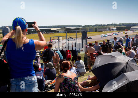 Bennetts British Super Bike, Thruxton, Hampshire, Regno Unito, Foto Stock