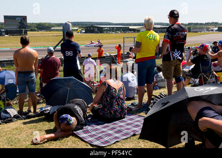 Bennetts British Super Bike, Thruxton, Hampshire, Regno Unito, Foto Stock