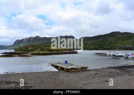 Plockton, Scozia Foto Stock