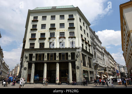 Die Banca Raiffeisen a Vienna, in Austria Foto Stock