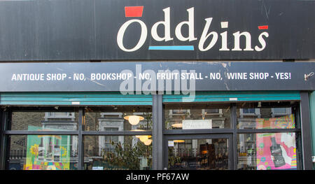 Oddbins off-licenza Portobello, Elgin Crescent, Londra, W11, Regno Unito Foto Stock