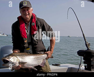 Salmone Tyee Foto Stock